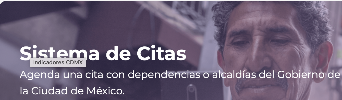 Portal oficial de SEMOVI para agendar cita de licencia permanente