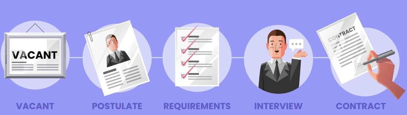 Diagrama proceso visa trabajo México pasos INM consulado trámite laboral 2025