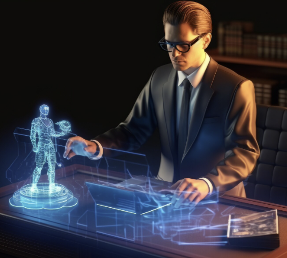 Ilustración de contratos inteligentes y blockchain en legaltech México